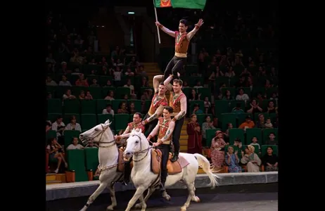 Государственный цирк Туркменистана приглашает на театрально-цирковое представление