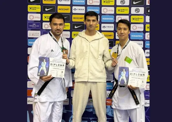 Türkmen karateçileri Belgradda geçirilen halkara ýaryşda iki medal gazandylar