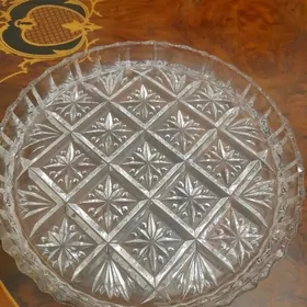 хрустальный поднос