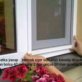 siňek geçmez ýaly setka amatly