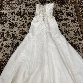 Свадебное платье + корсет