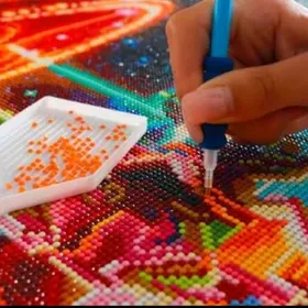 Собираю алмазную мозаику