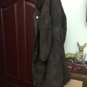 пальто замшевое