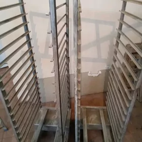 нержавейки тележки 2шт