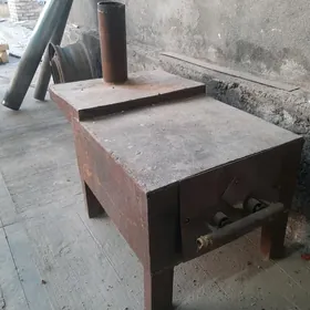 железная печь