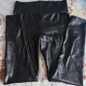 ЭКО кожа лосины