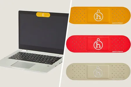 Hermes выпустила набор кожаных наклеек для закрытия веб-камеры ноутбука