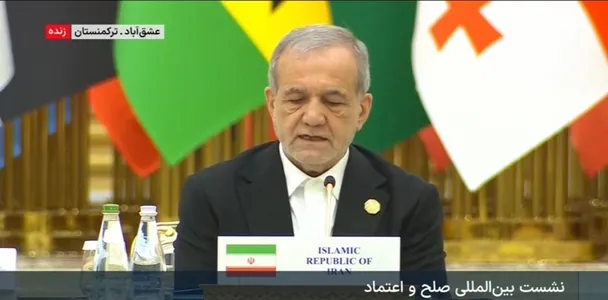 Eýranyň Prezidenti sebitde parahatçylyk, durnuklylyk we ösüş üçin Aşgabat forumynyň ähmiýetini belledi