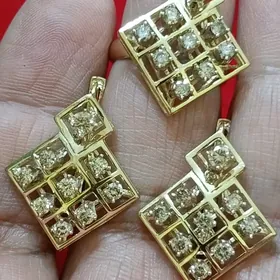 Gyzyl brilliant komplekt