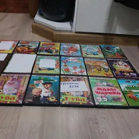 диски мультфильмы "DVD"