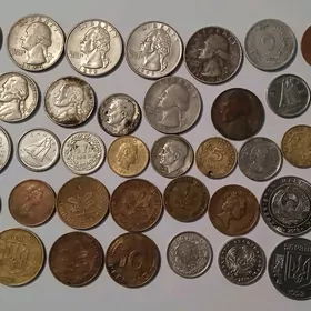 Разные монета копейка teññe