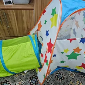 Детская палатка с трубой