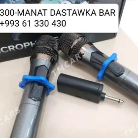 kalonka ucin Iki mikrofon