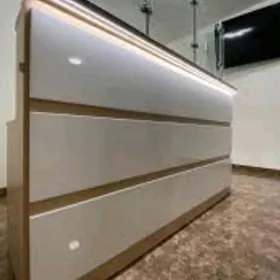 Kassa stol market polka witrin