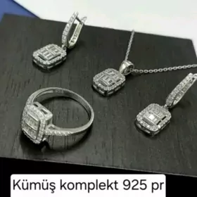 kümüş komplekt