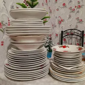 ПАСУДА ТАРЕЛКИ 50ШТ