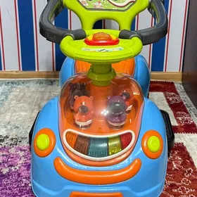 машинка с ручкой детская