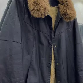 куртка меховая теплая