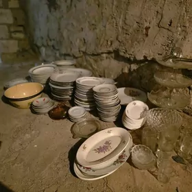 советская посуда