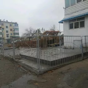 забор с воротами