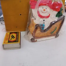 свеча новогодняя