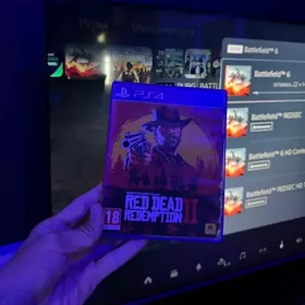 PlayStation RDR2 disk
