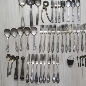 мельхиор вилки наборы ложки