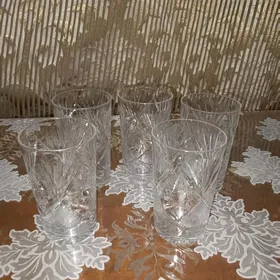 стаканы хрустальные