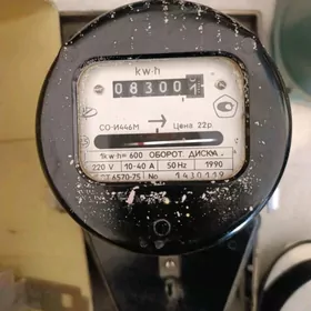 счётчик (elektrik hasaplaýjy)