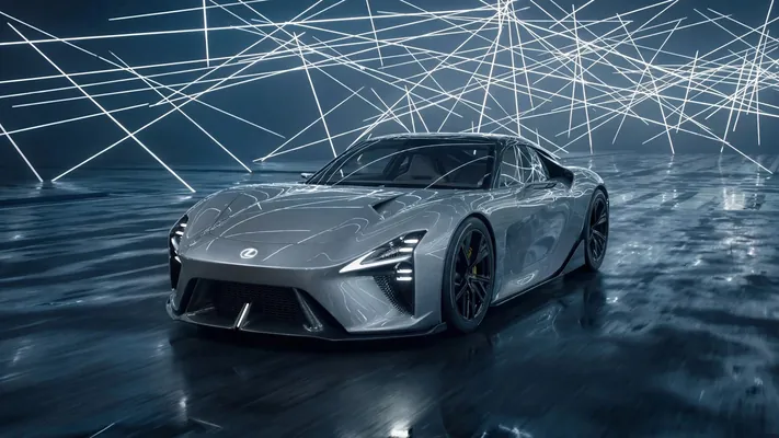 Lexus показал концепт возрождённого суперкара LFA