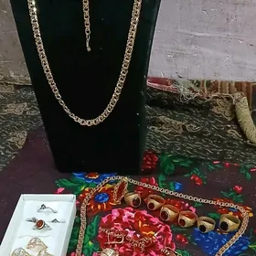 озбек гызыл гулакалка брошка