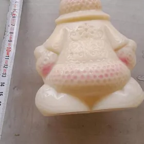 пластмасовый дед мороз