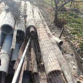 Şwel we azbes turbalar, agaçla