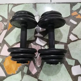 Gantel ikisi bile 10kg
