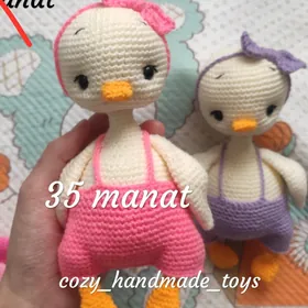 Скидки на вязаные игрушки 