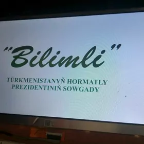 ekran bilimli kompyuterinki