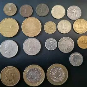 Монеты иностранщина