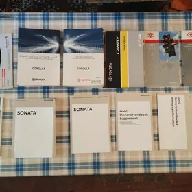 Toyota Camry Corolla kitaplar