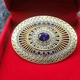 Hürrem kümüş broşga