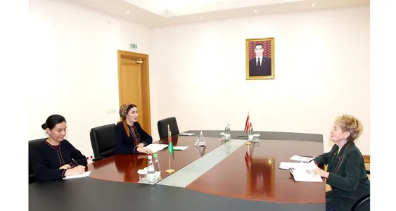 Türkmenistanyň DIM-nde Awstriýa-Türkmen jemgyýetiniň ýolbaşçysy bilen duşuşyk geçirildi
