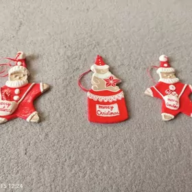 Новогодние игрушки для ёлочки.