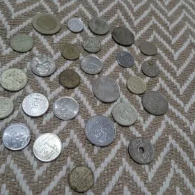 Монеты разные