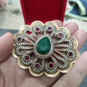 Hürrem kümüş broşga