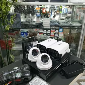 комплект камер видеонаблюдения