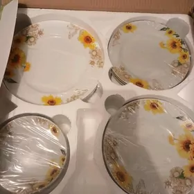 набор тарелка