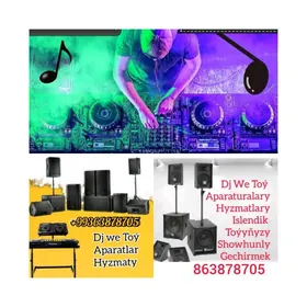 toy hyzmatlary Dj.tamada we sm