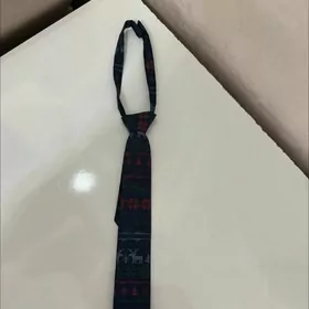 новогодний детский галстук