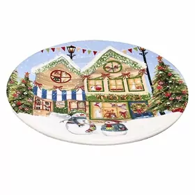 керамическая тарелка