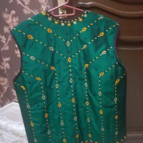 keşdeli yensiz gara yaşyl