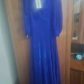 вечернее длинное платье